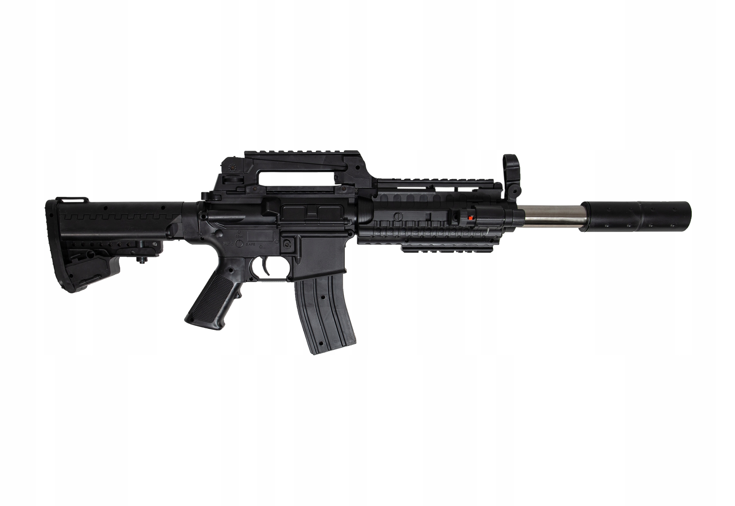 ВИНТОВКА НА ШАРИКИ M4A1 + ЛАЗЕР | ДОСТАВКА-БЕСПЛАТНО!!!