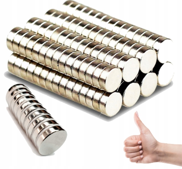

Magnes Neodymowy Magnesy Neodymowe 3x2 mm 100szt.