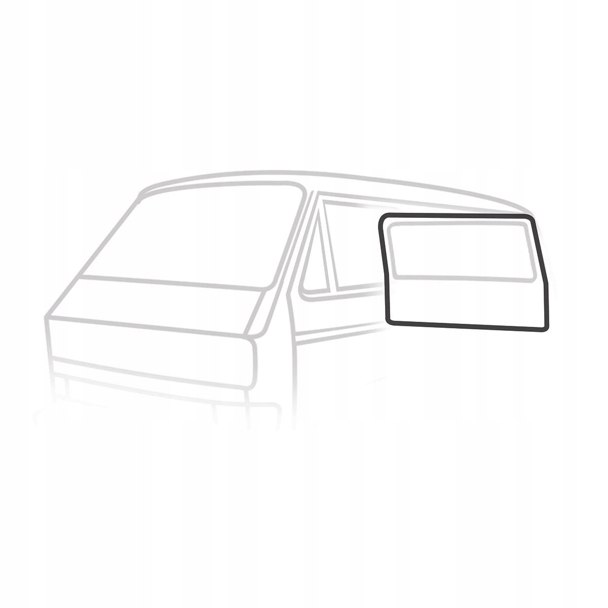 Uszczelka klapy tylnej Cargo TQ VW Transporter T25 T3 1979-1992