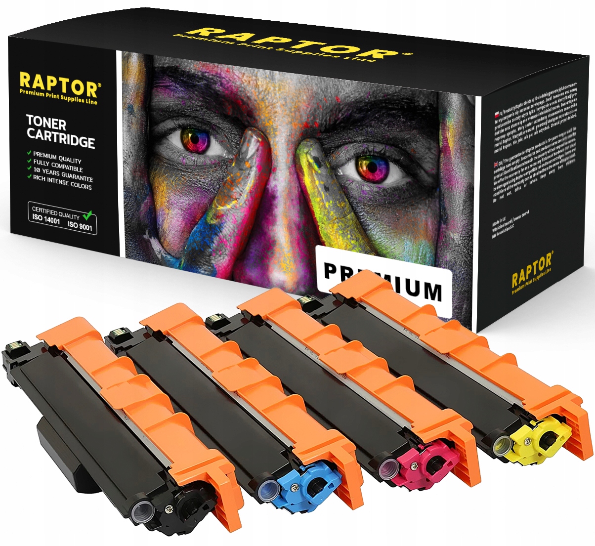 4x Toner pro DCP-L3510CDW DCP-L3550CDW TN247 TN243