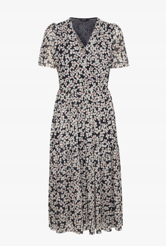 Soaked in Luxury Aldora Šaty midi s květinami, velikost L