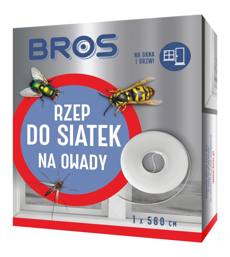 

Samoprzylepny Rzep Do Siatek Na Owady Na Okno Bros