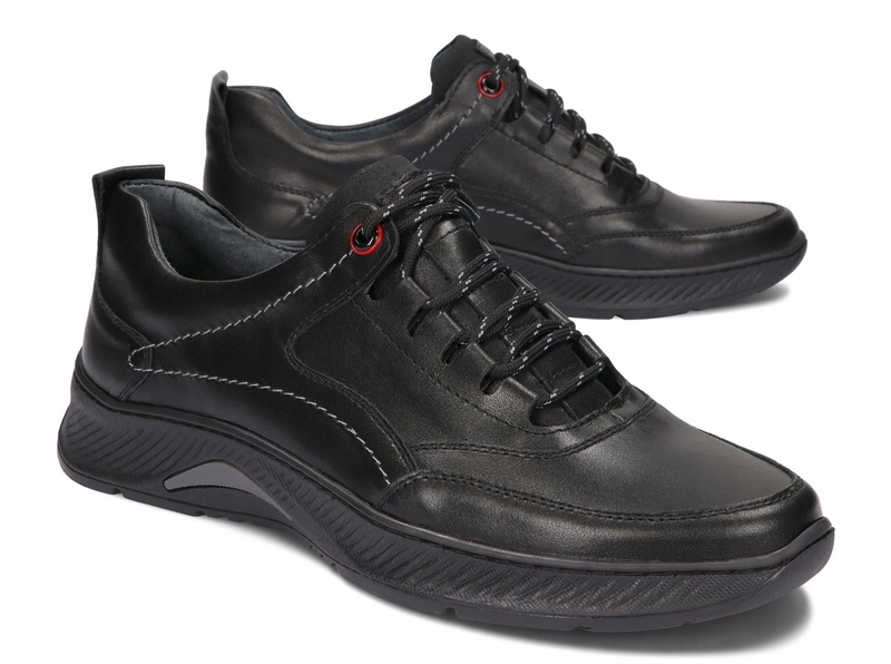 

Buty Męskie Sport Skóra Komodo 922/11 Czarny 43