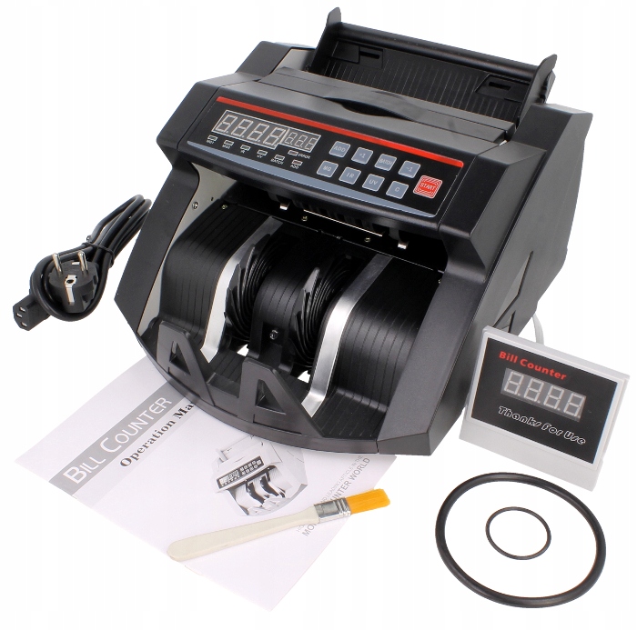 LICZARKA DO BANKNOTÓW PIENIĘDZY Z TESTEREM NOWOŚĆ 2024 Kod producenta U417