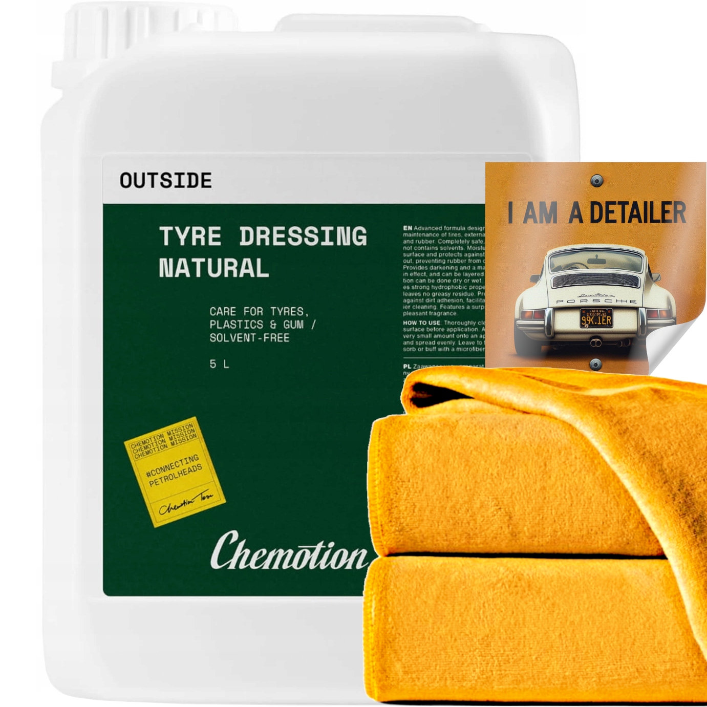 Chemotion Tyre Dressing Natural 5000 ML Dressing Na Pneumatiky Z Gumy