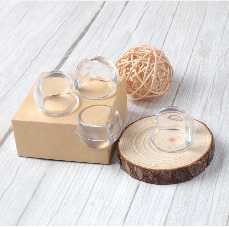 X4 ZABEZPIECZENIE NA ROGI STOLU MEBLE OSŁONA Kolor przezroczysty