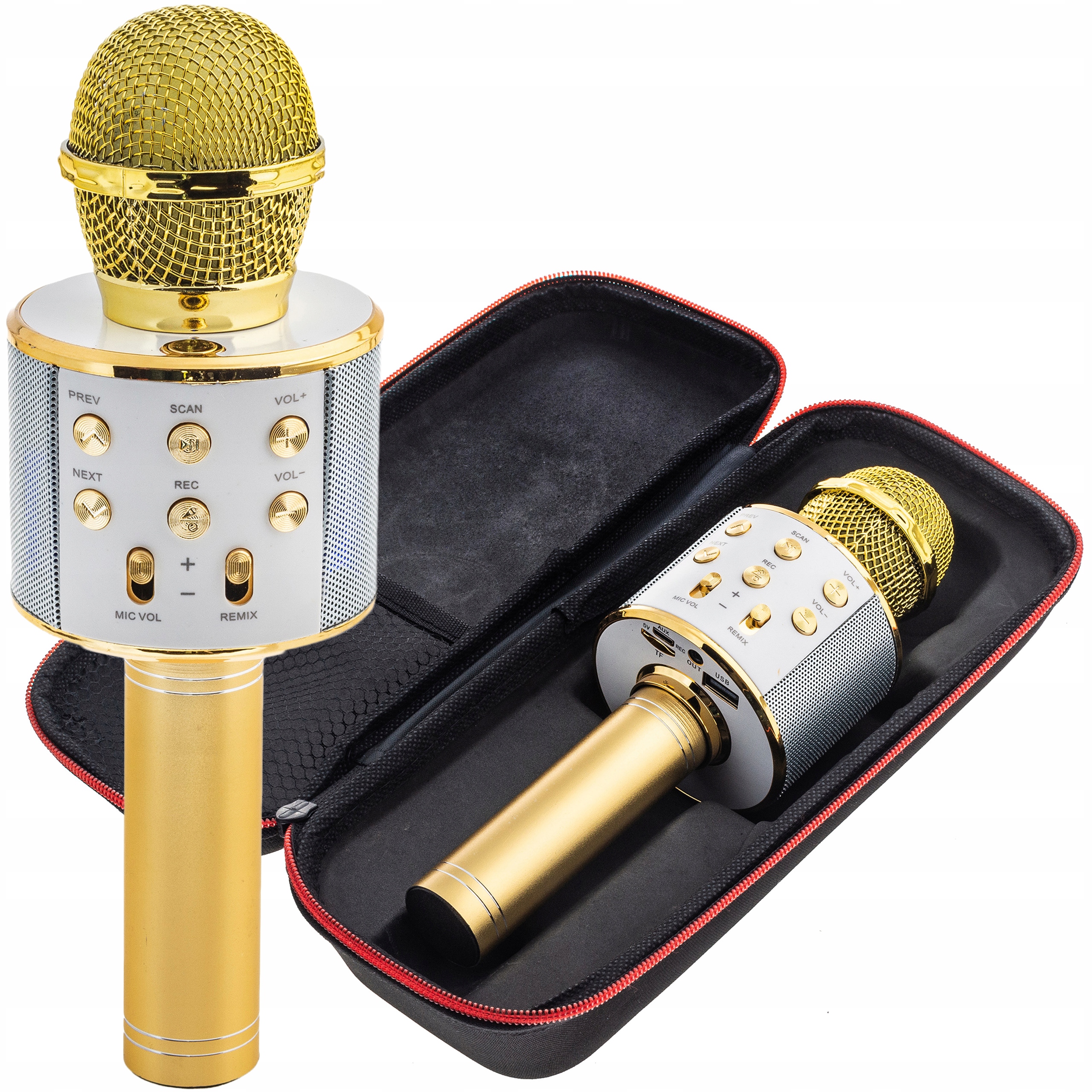 

Mikrofon Bezprzewodowy Karaoke Głośnik Bluetooth