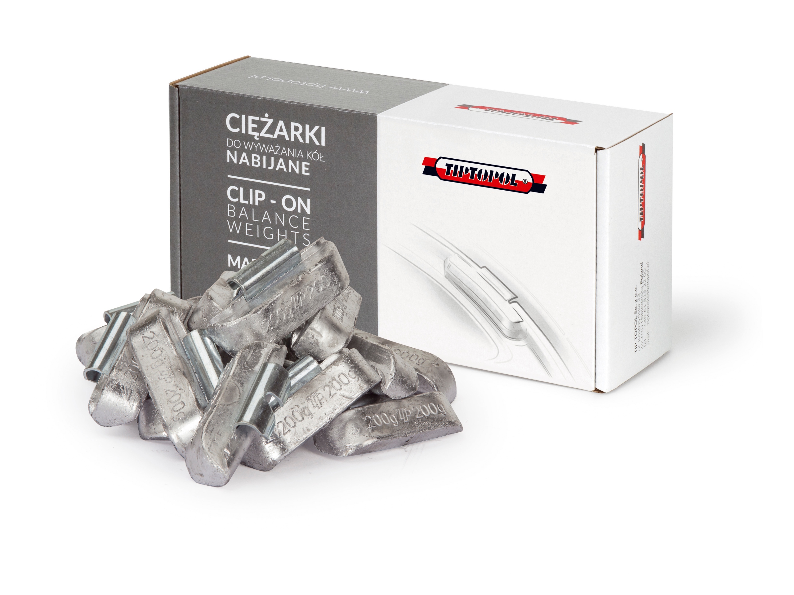 

Ciężarki Ołowiane Nabijane Felgi Stal. Truck 200g