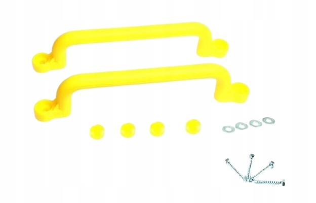 

A4B Rączki Plastikowe 33 CM Duże Porowate Żółte