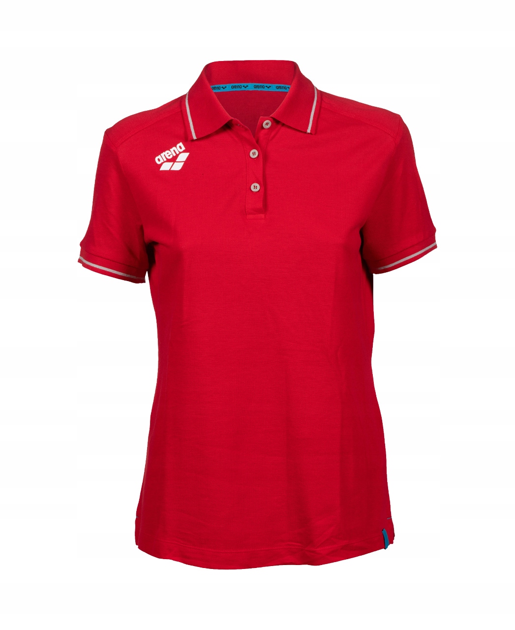 Tričko Arena Women'S Team Poloshirt Solid Cotton Red S