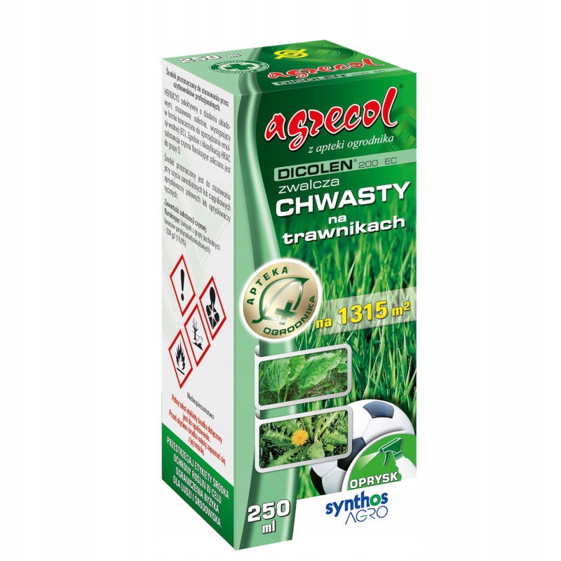 

Dicolen 200 Ec 250ml Agrecol na chwasty w trawniku