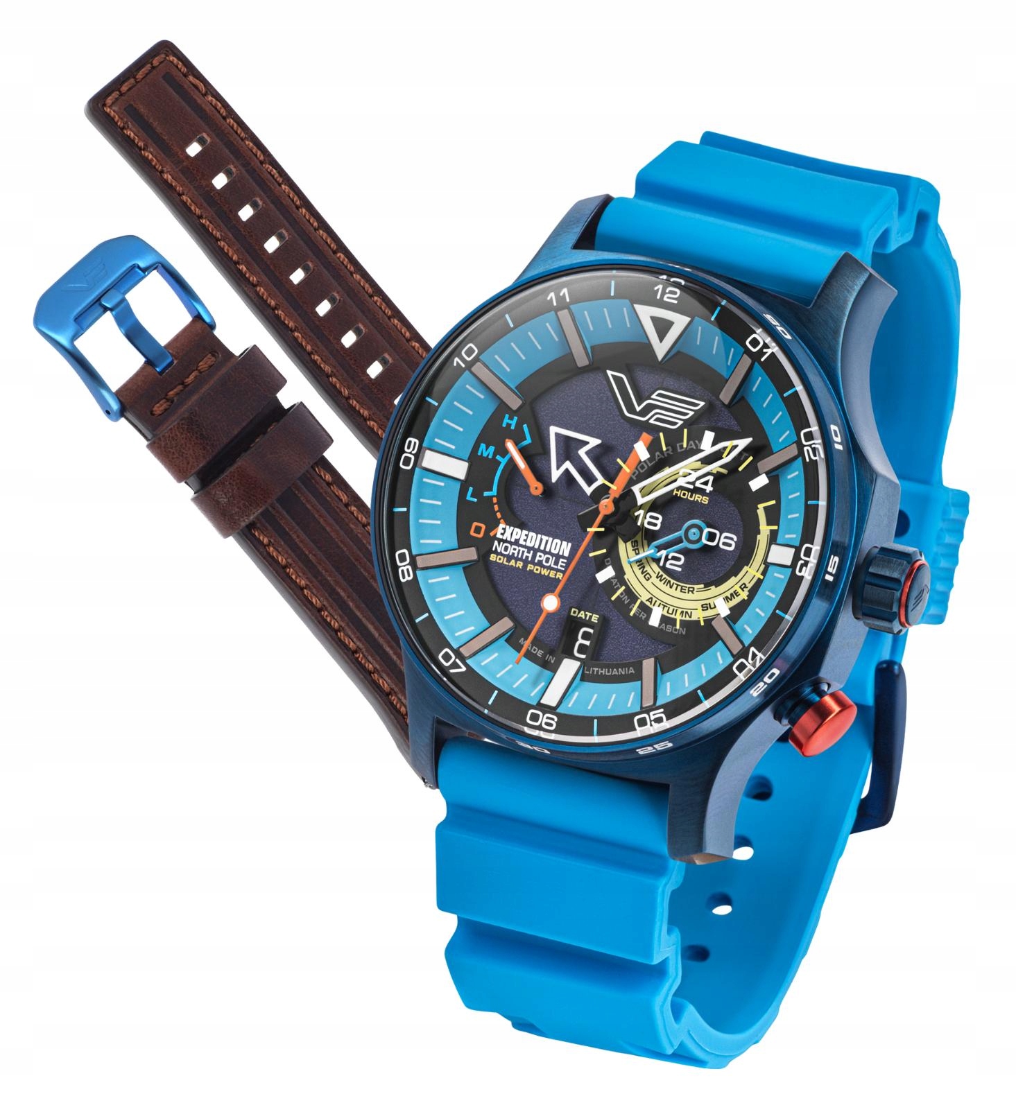 Nové originální Pánské Hodinky Vostok Europe VS57-595D736 Solar Expedition