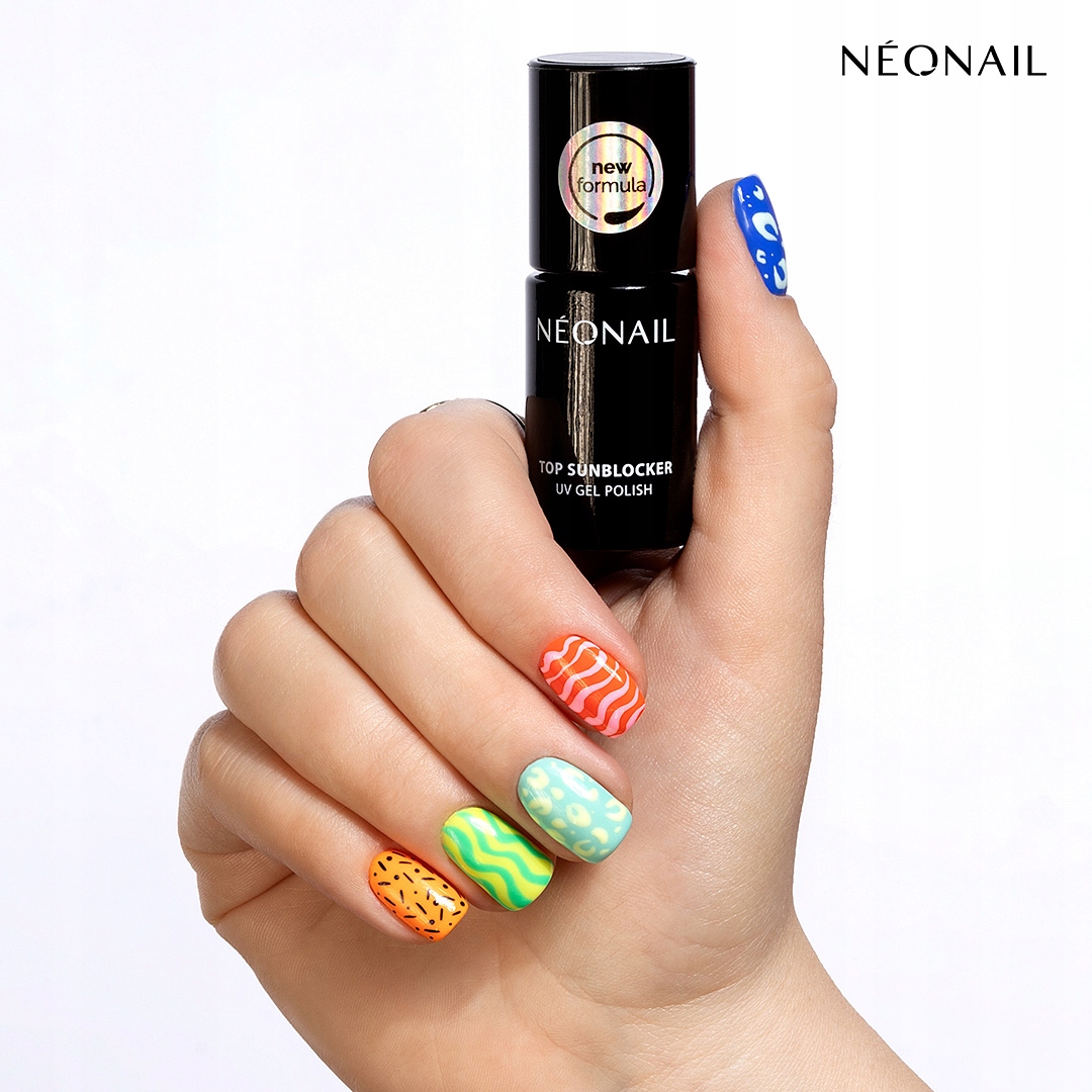 NEONAIL Top Hybrydowy TOP SUNBLOCKER PRO 7,2 ml Kolekcja Bazy/Topy