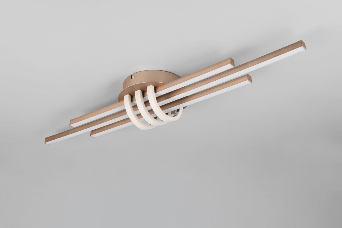 Cinto lampa sufitowa 3xLED/20W/3000K kawowa Rl