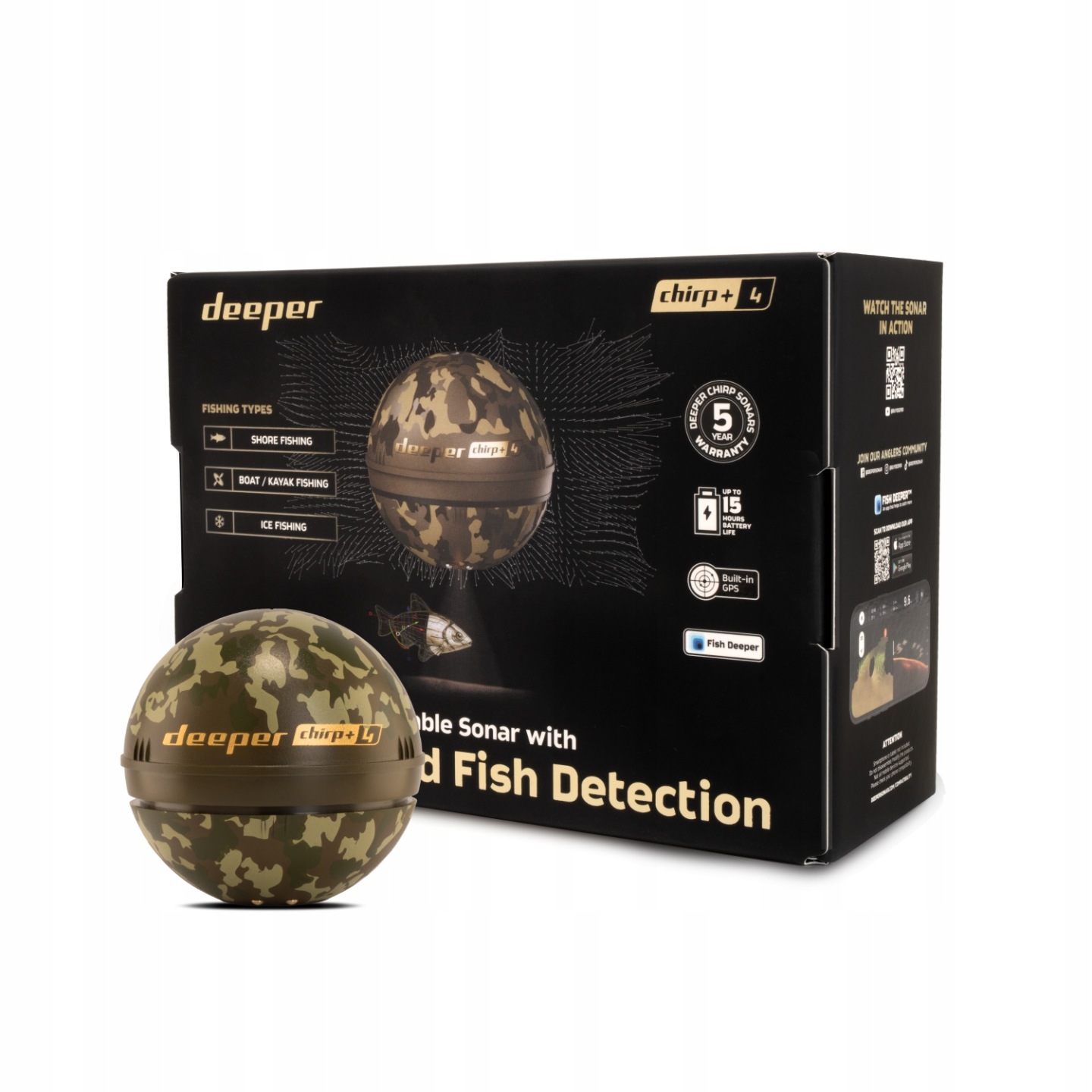 Echosonda Deeper Chirp +4