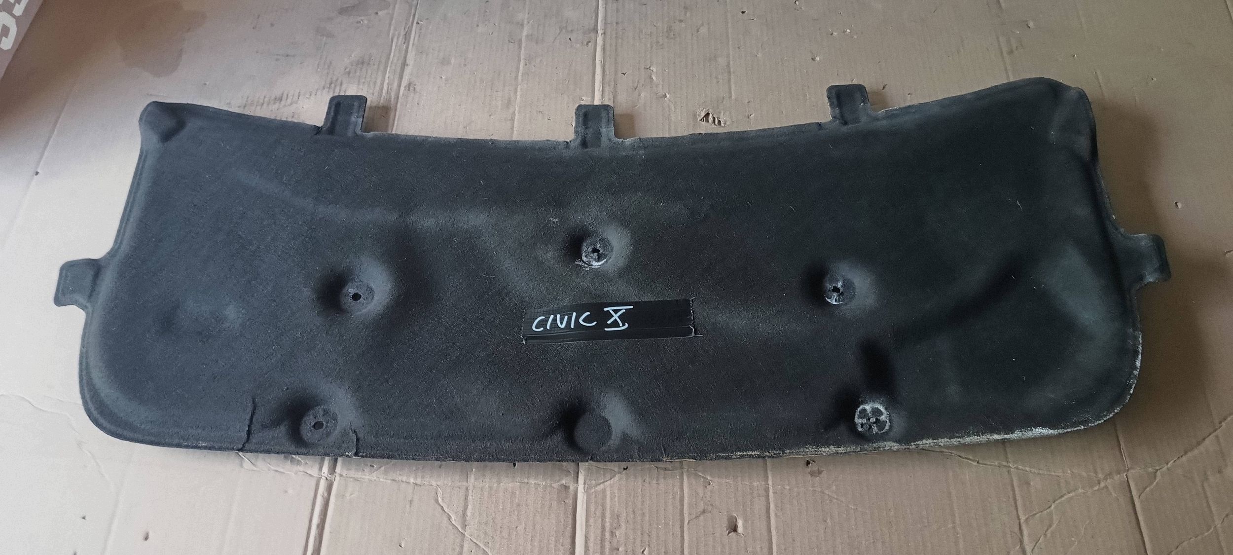 soundproofing PODBITKA bonnets HONDA CIVIC X 17