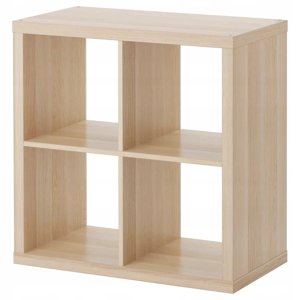 

Ikea Kallax regał półka 77x77 cm dąb bejcowany