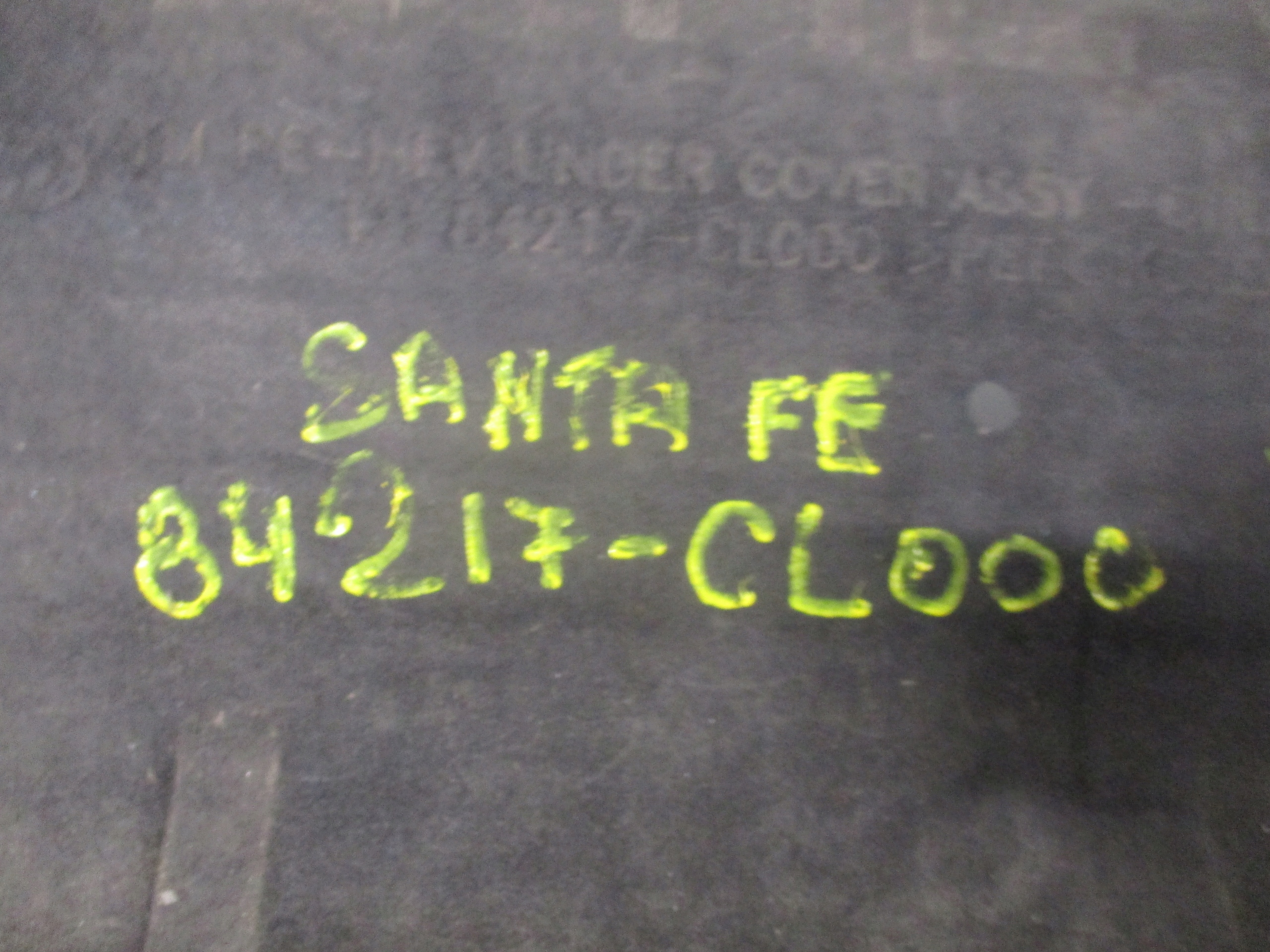cover chassis HYUNDAI SANTA FE 84217-CL000