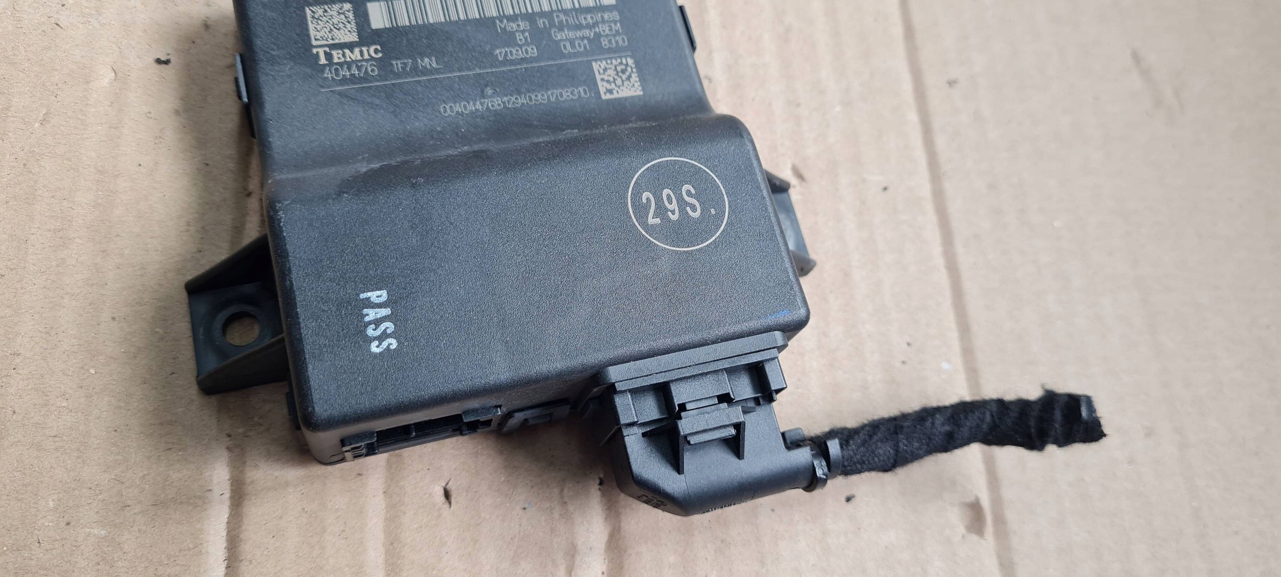 A6 C6 LIFT modulo Centralina GATEWAY 4F0907468M