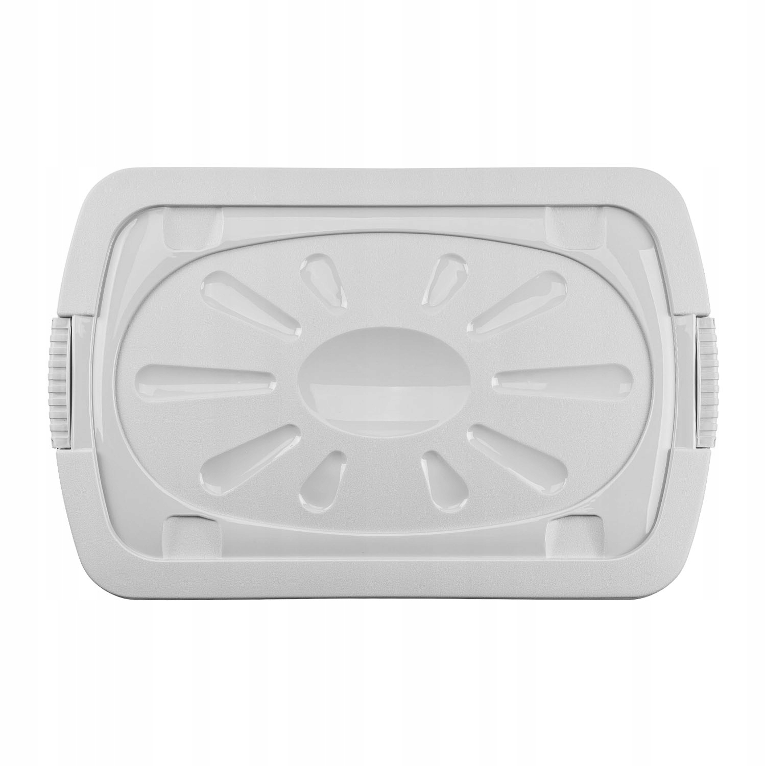 Pojemnik na zabawki z płaską pokrywą XL Różowy Pojemność 49 l