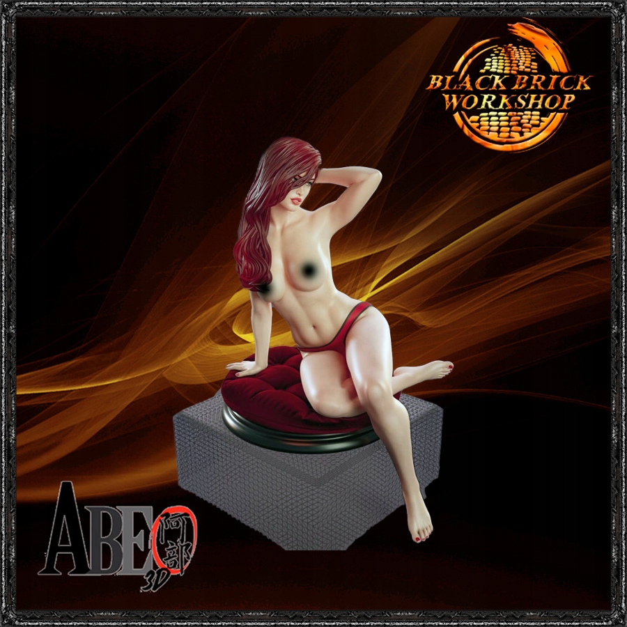 MaryJane Neupravená Abe 3D Měřítko 1/12 (150mm) (nsfw) 3D tisk