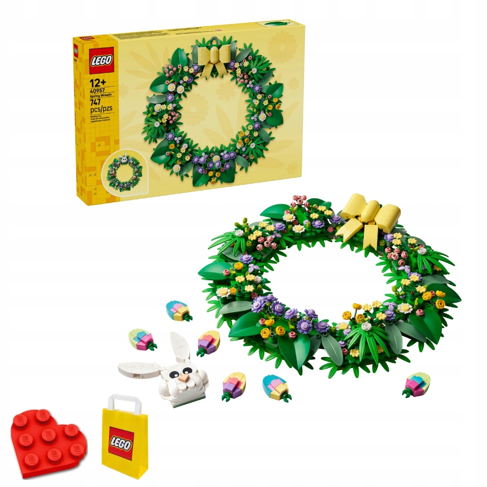 Lego Icons Jarní věnec 40957