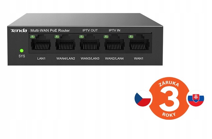 Káblový router Tenda G0-5G-PoE