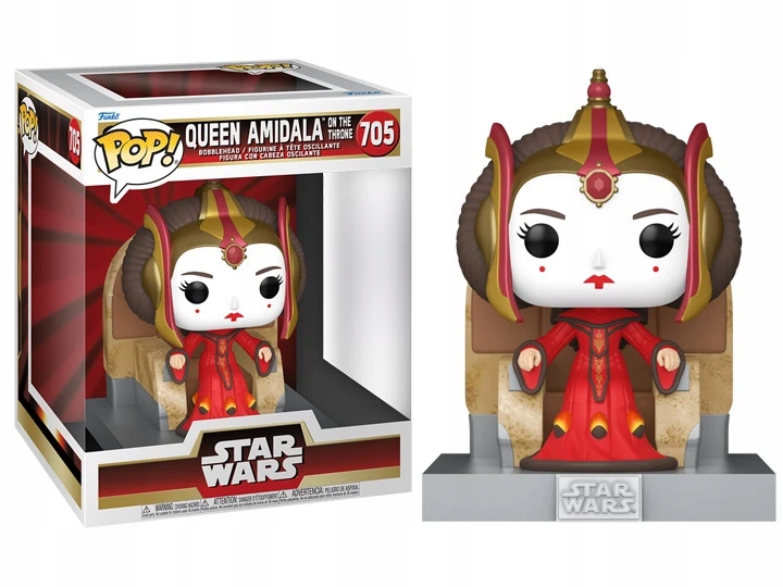 Originální Funko Pop! Deluxe: Star Wars Amidala on Throne #705