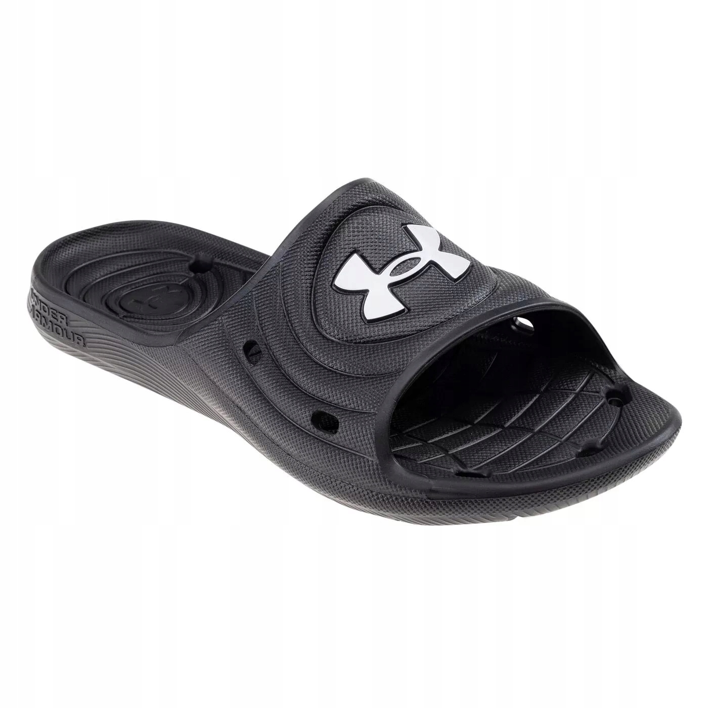 Under Armour klapki Locker IV 3023758-001 r. 44