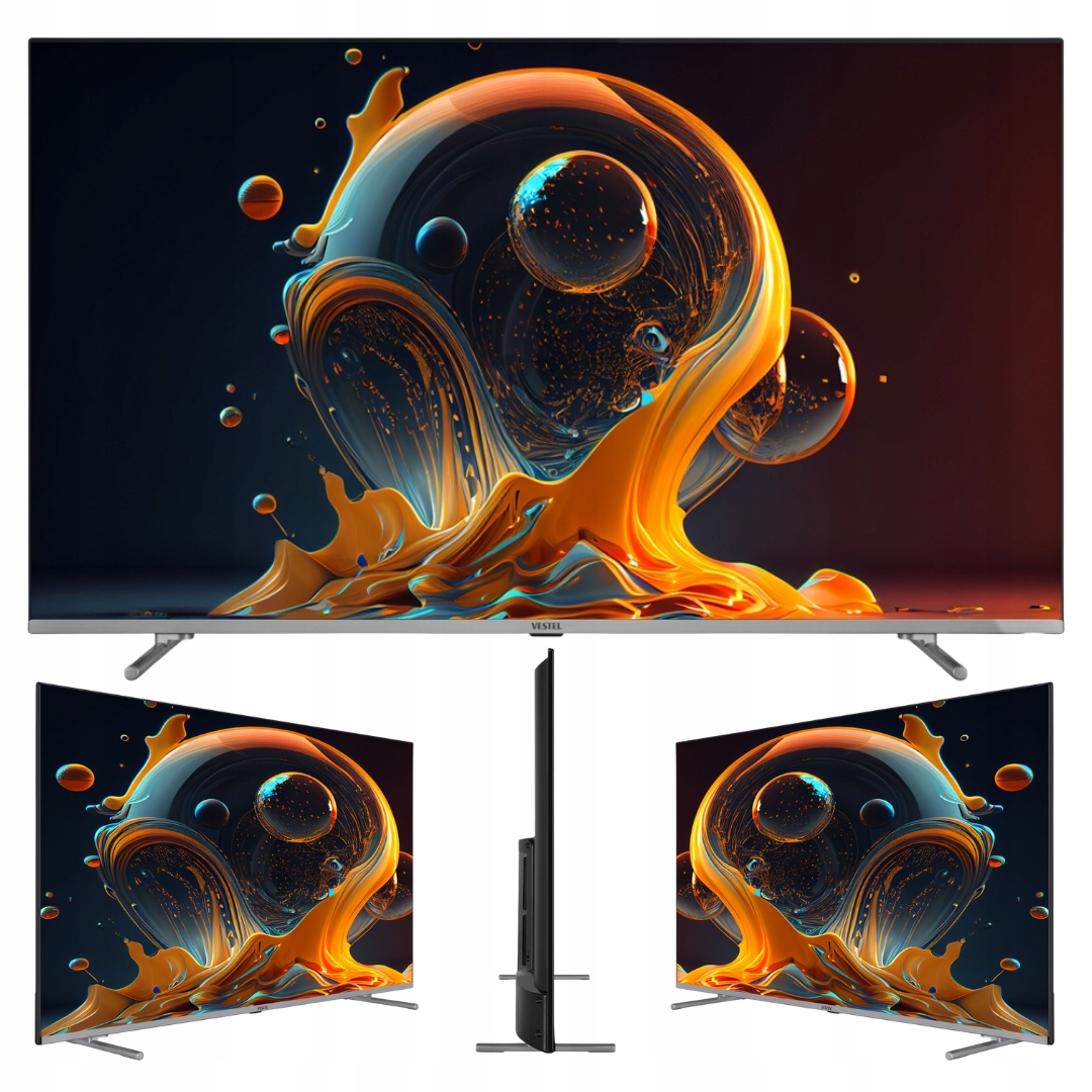 Telewizor Smart Tv Led 50" Vestel 50UT9840 4K Dolby Atmos DVB-T2 Bezramkowy