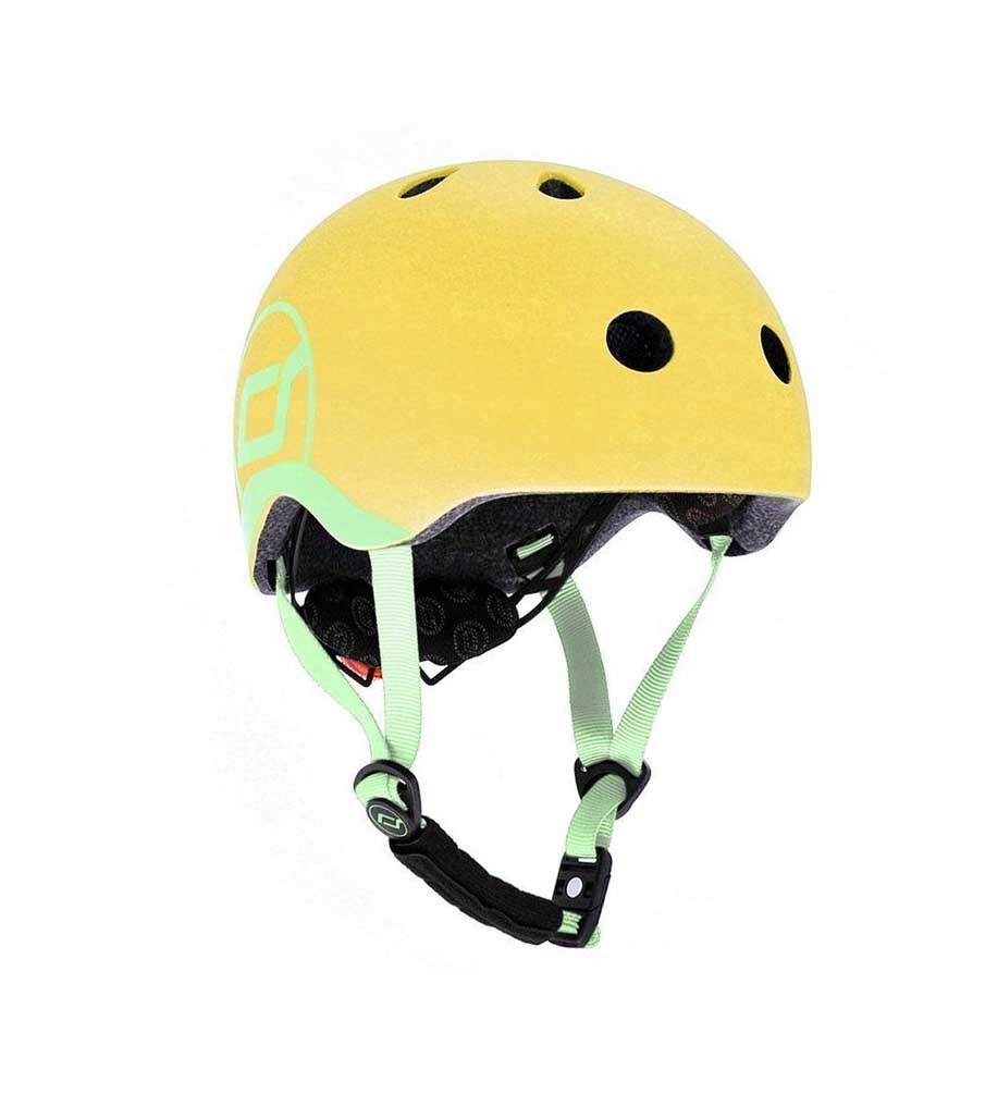 Scoot And Ride Kask rowerowy dziecięcy Xxs-s dla Dzieci 1-5 lat Lemon