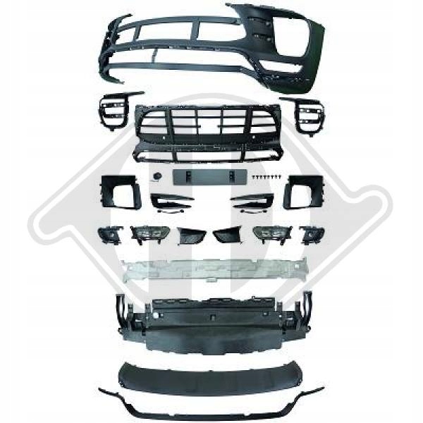 ZDERZAK DO PORSCHE MACAN 14->>