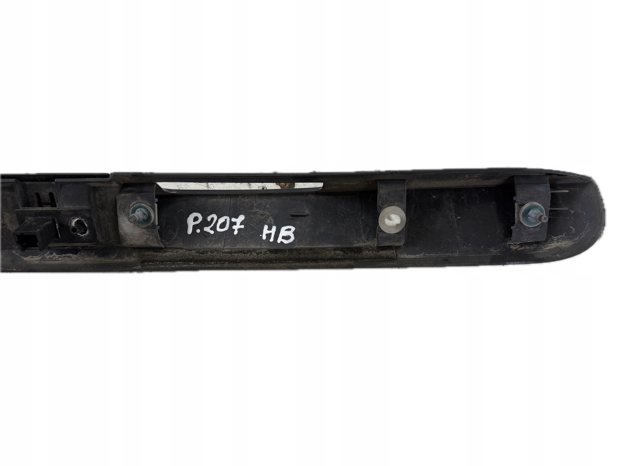 cap bonnet boot rear part PEUGEOT 207 HB