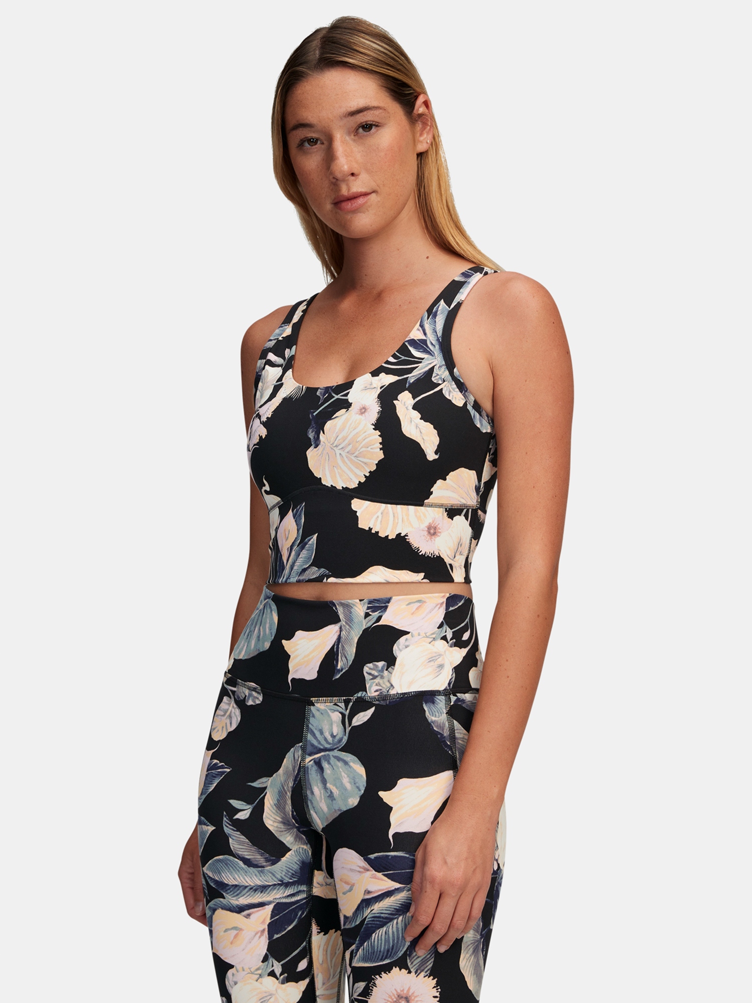 Dámské tílko Under Armour Meridian Fitted CropTankPrnt vel. Xs