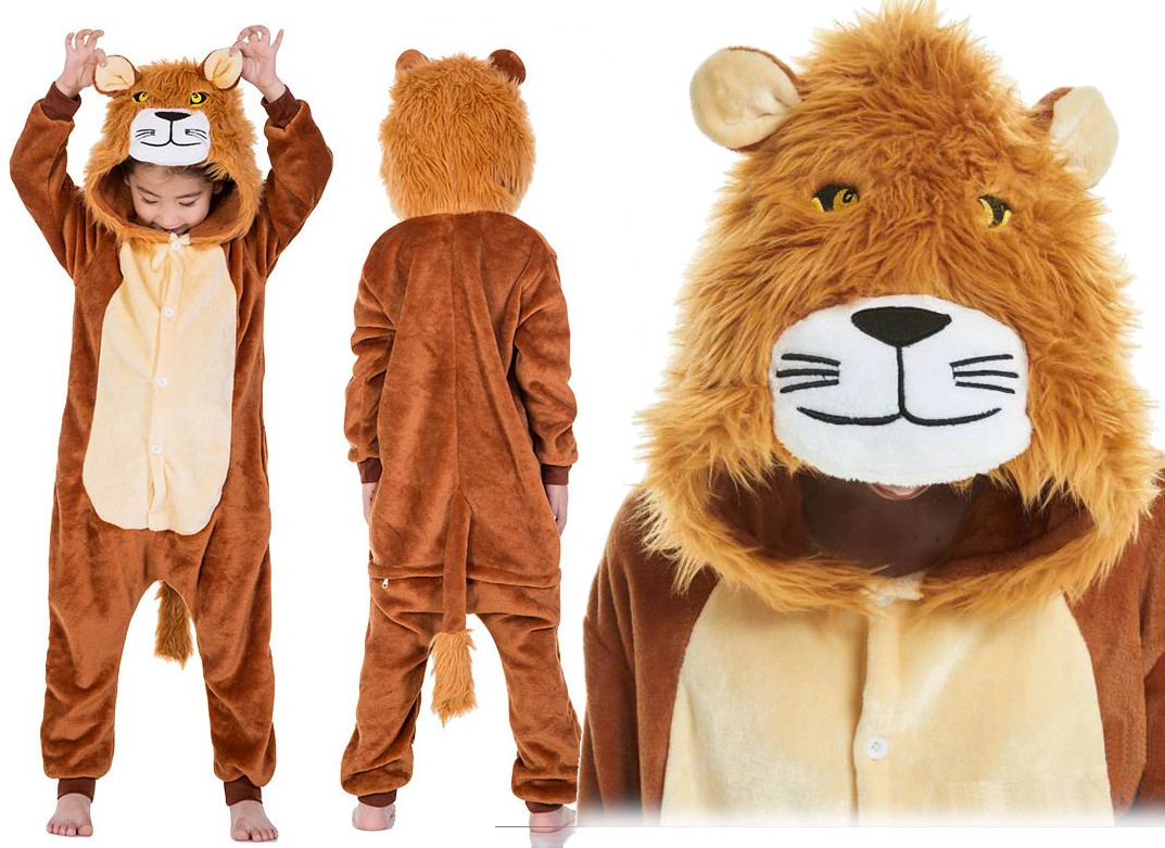 

Lew Piżama Kombinezon Kigu Onesie 140 CH4F