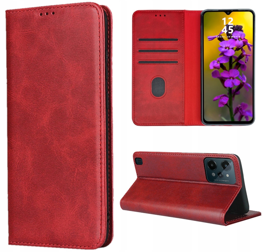 

Etui do Realme C31 Skórzane Leather