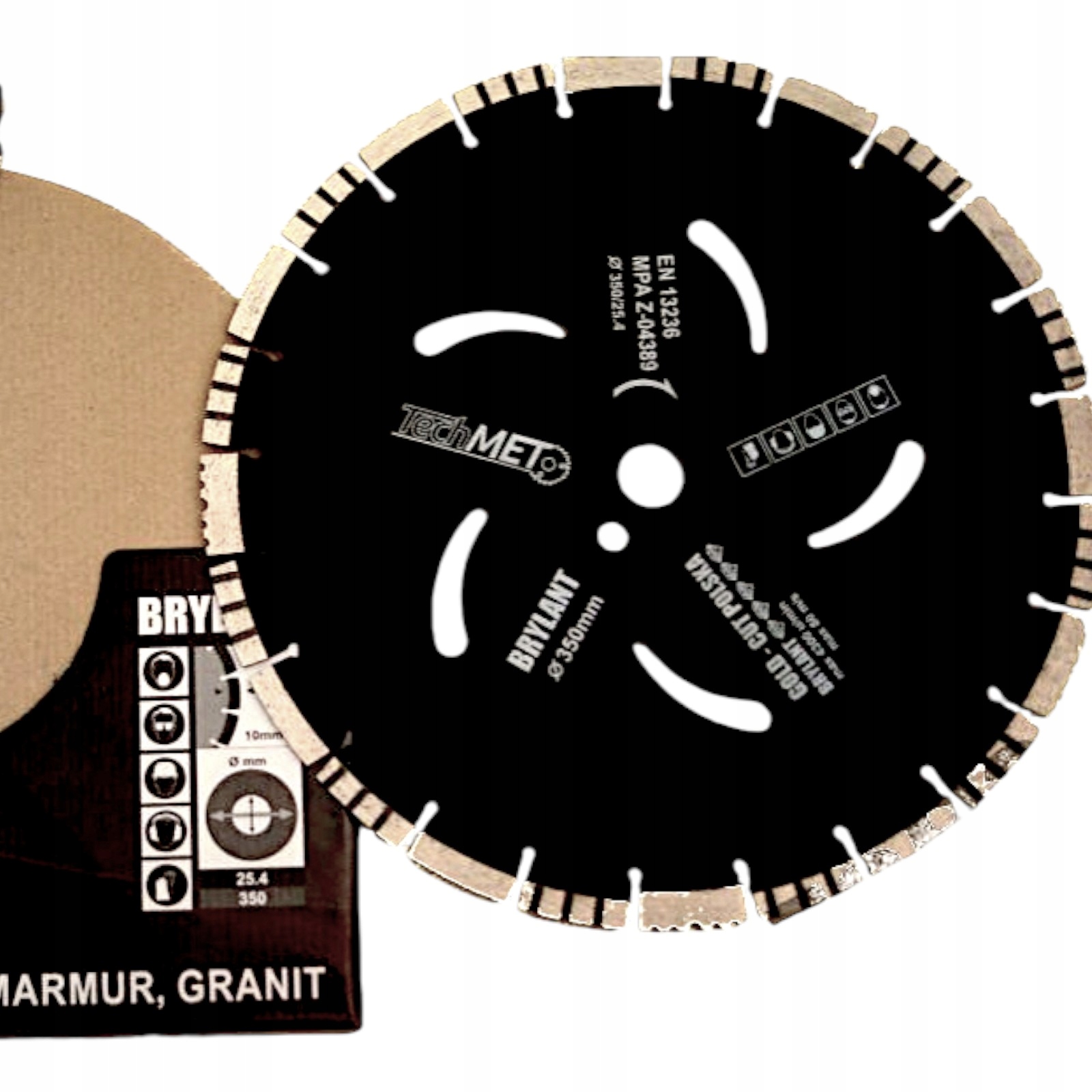 Diamantový kotouč Gold Cut Brilant Polska 400×32 mm pro betonu a železobeton