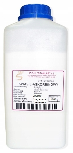 

Stanlab Witamina C 1kg Kwas L-askorbionowy 1000g