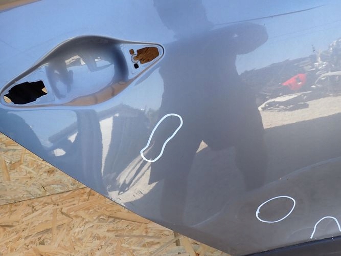 HYUNDAI IX35 door right rear. rear part below listwe