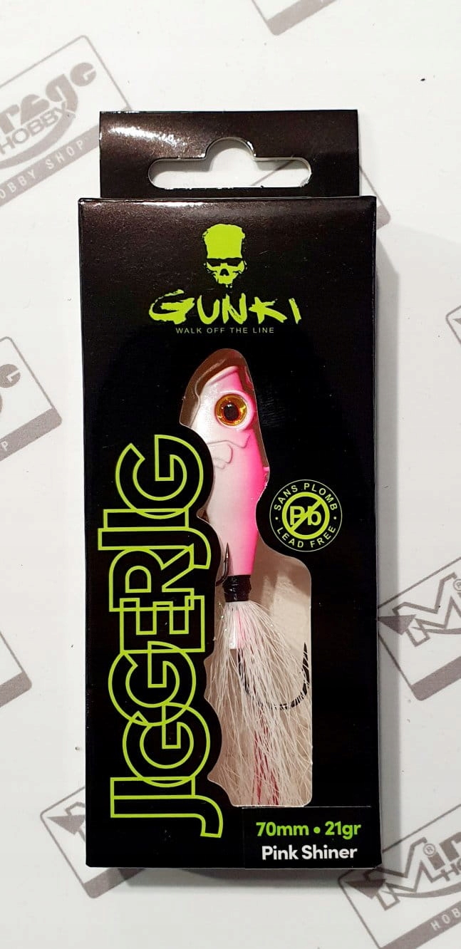 CYKADA GUNKI JIGER JIG 7cm/21g - PINK SHINER [9542 Marka Gunki