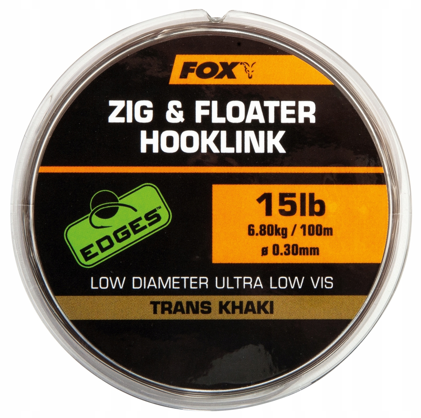 Fox Vlasec Zig Rig Floater Trans Khaki 100m 0,30mm