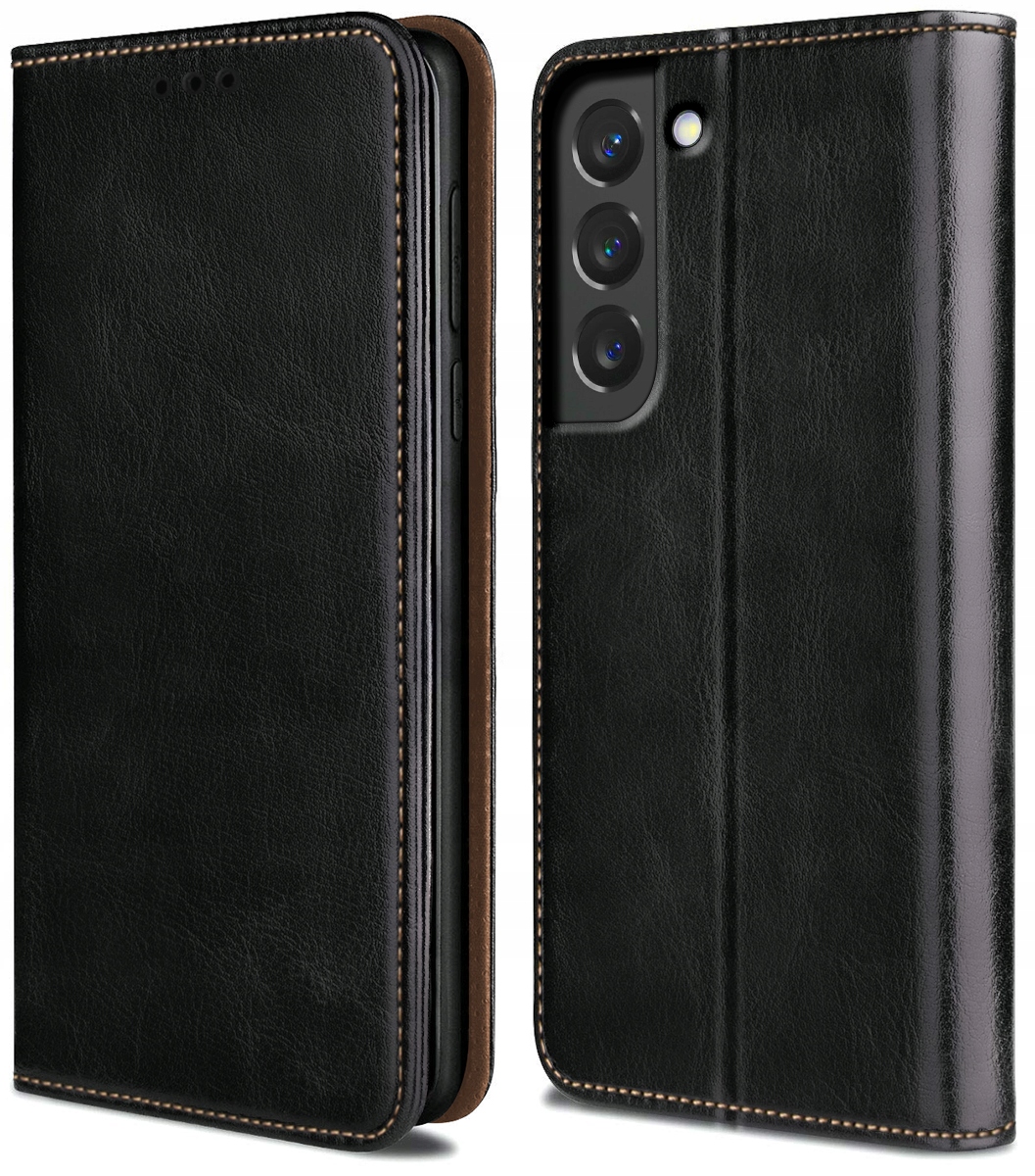 

Etui Skórzane Case Szkło do Samsung Galaxy S22