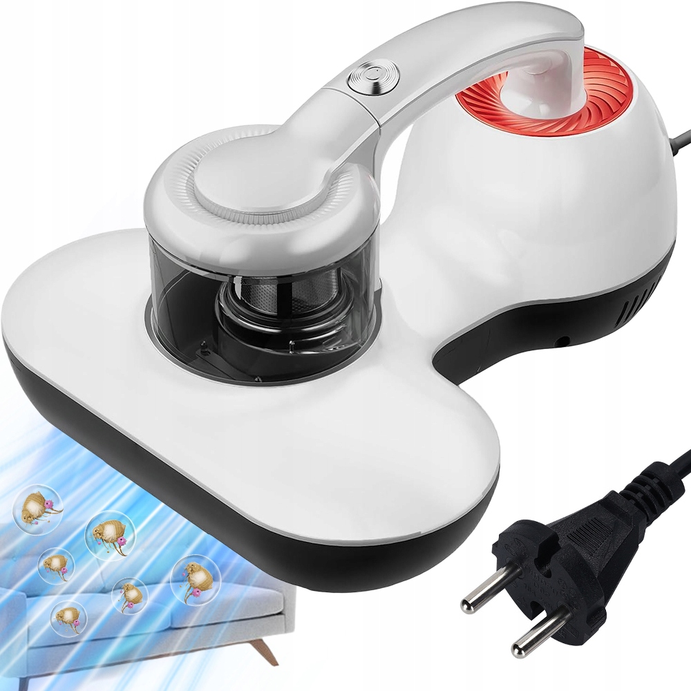 Ręczne Odkurzacz Łóżkowy Urządzenie Usuwania Roztoczy Łóżko Uv Ultracichy