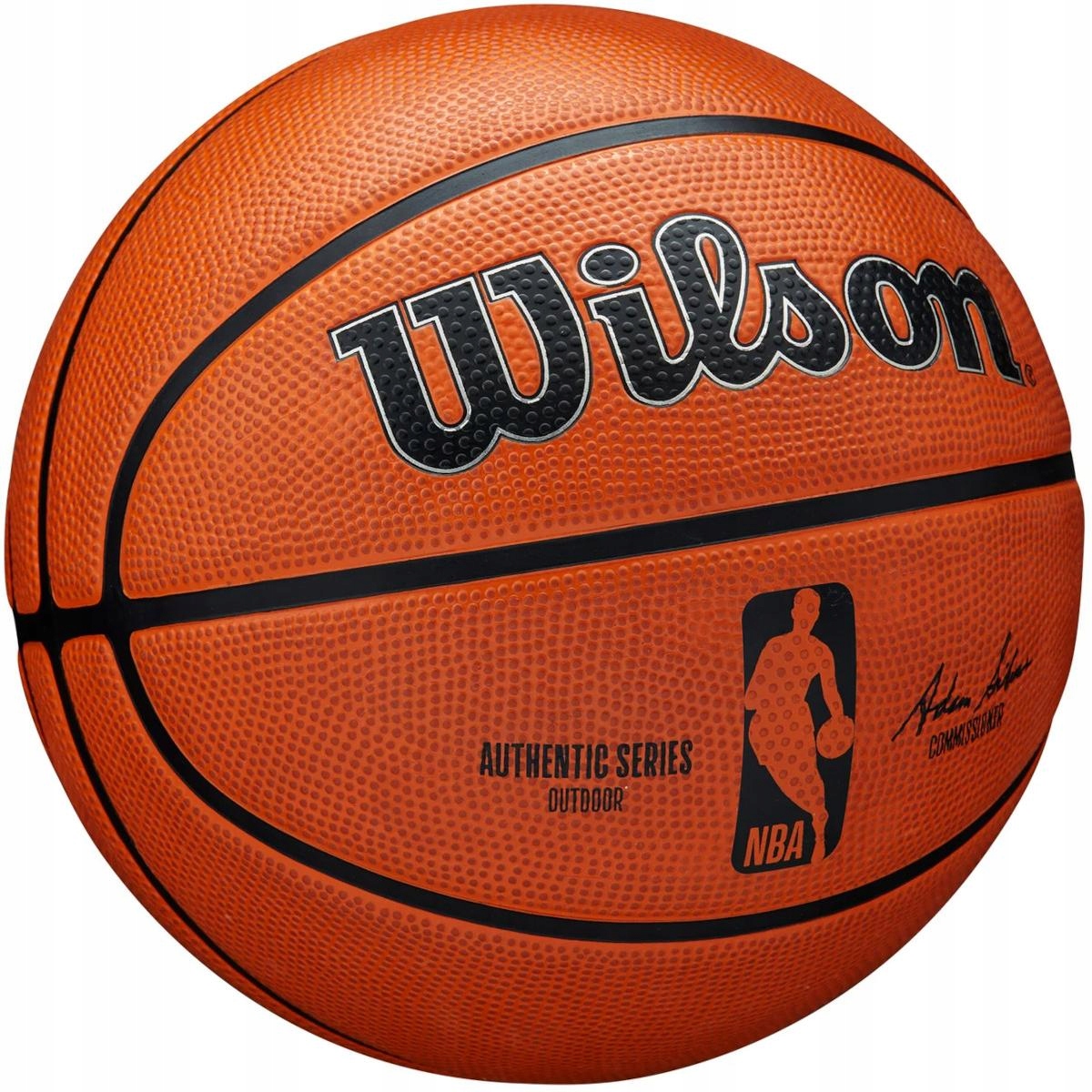 PIŁKA DO KOSZYKÓWKI WILSON NBA AUTHENTIC SERIES OUTDOOR R.7 Stan opakowania oryginalne