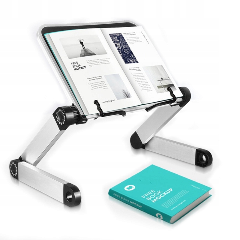 PODSTAWKA STOJAK POD KSIĄŻKĘ TABLET CZYTANIA Materiał aluminium