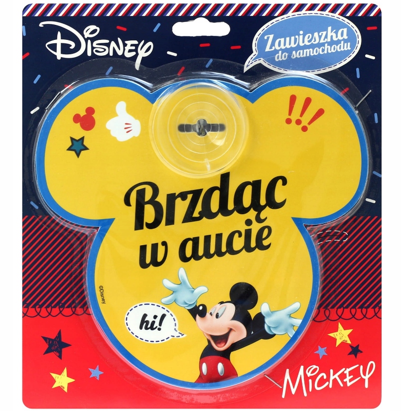 

Zawieszka auta Myszka Miki Brzdąc Dziecko w aucie