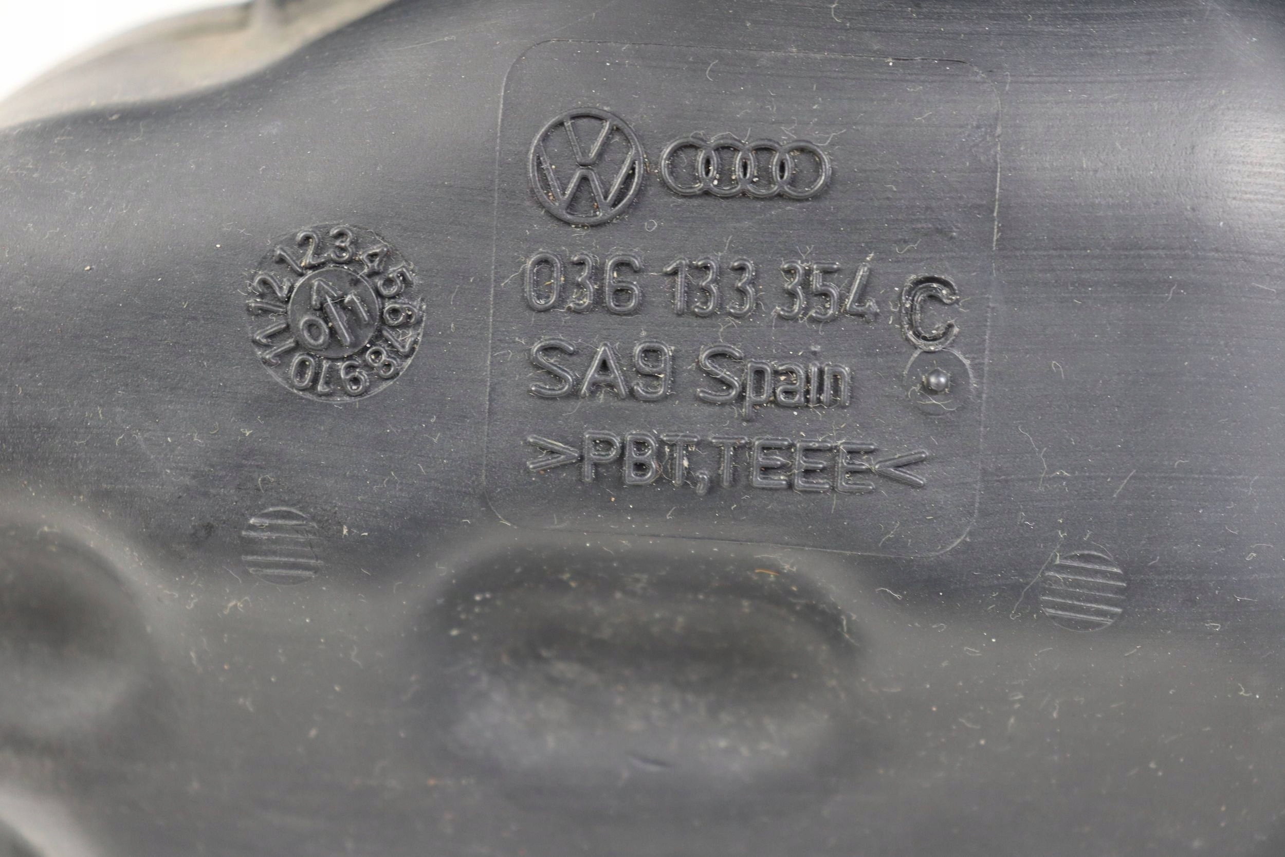 AUDI A2 wiring pipe DOLOTOWA air REZONATOR 1.4 036133354C