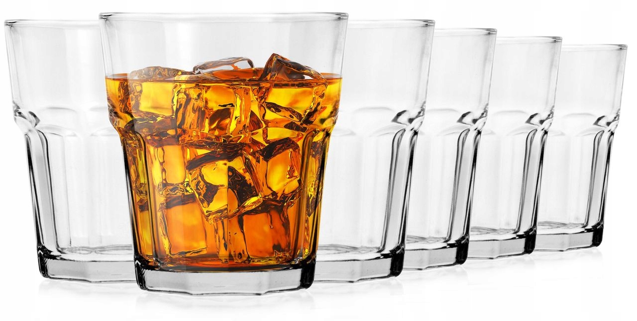 

Solidne szklanki do whisky drinków soku wody 305ml