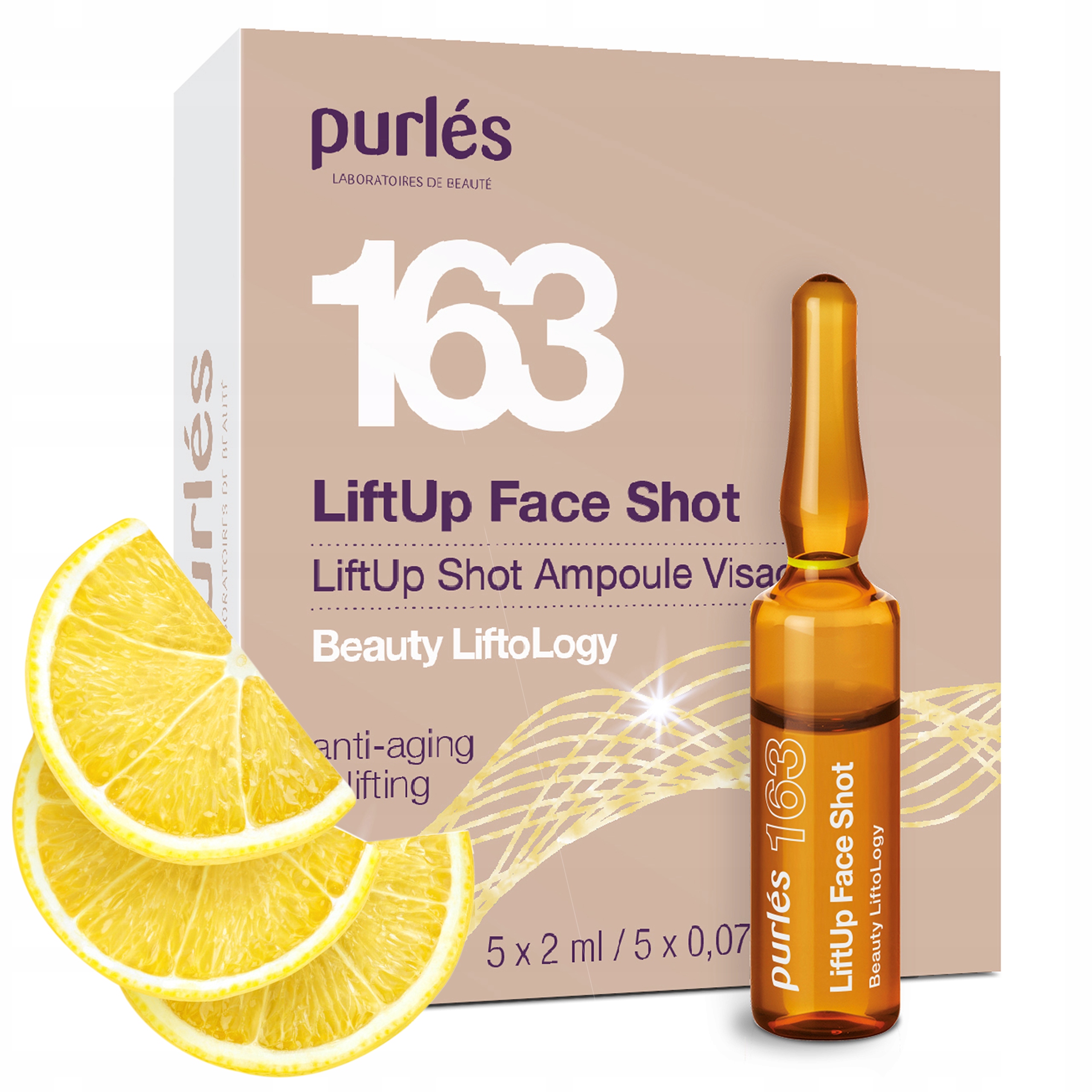 163 LiftUp Face Shot przeciwstarzeniowe ampułki do twarzy