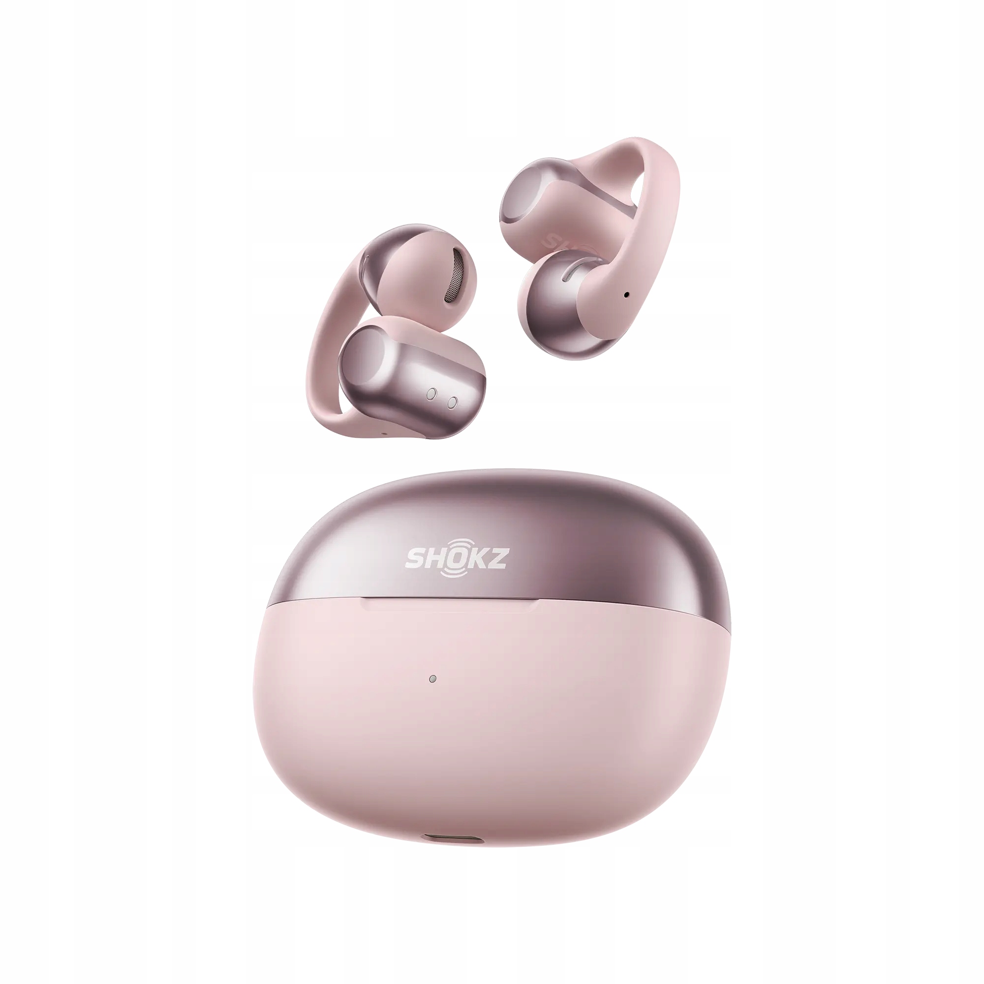 Słuchawki bezprzewodowe dokanałowe Shokz OpenDots One różowe